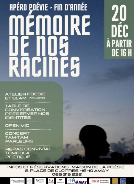 Affiche Apéro poéVie fin année